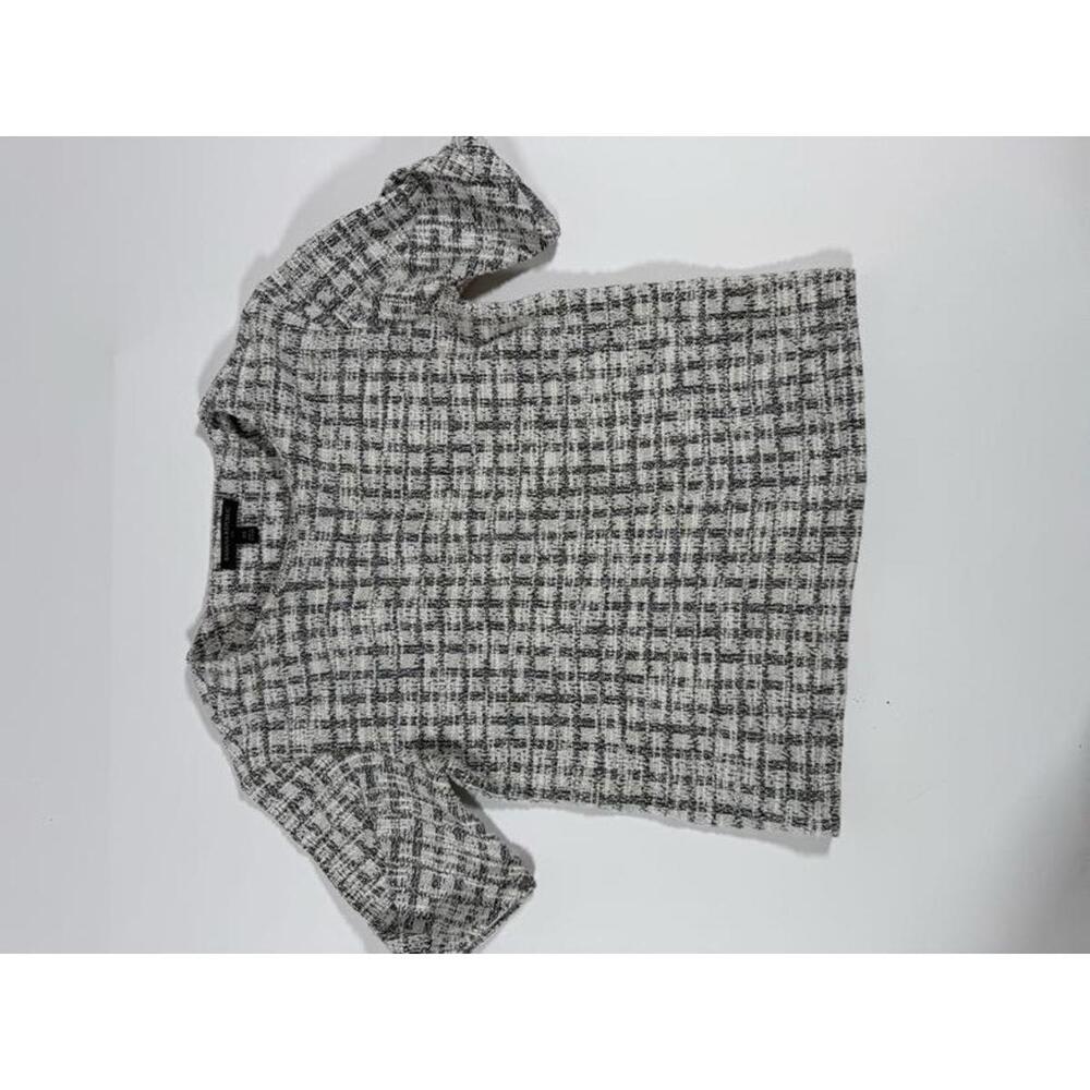 Banana Republic Women's Textured Tweed Short Sleeve Top XS